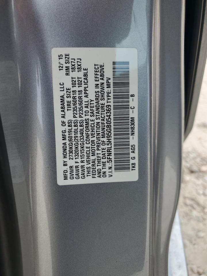 HONDA ODYSSEY TOURING