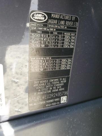 2024 LAND ROVER DISCOVERY SALRL4EU2R2495796
