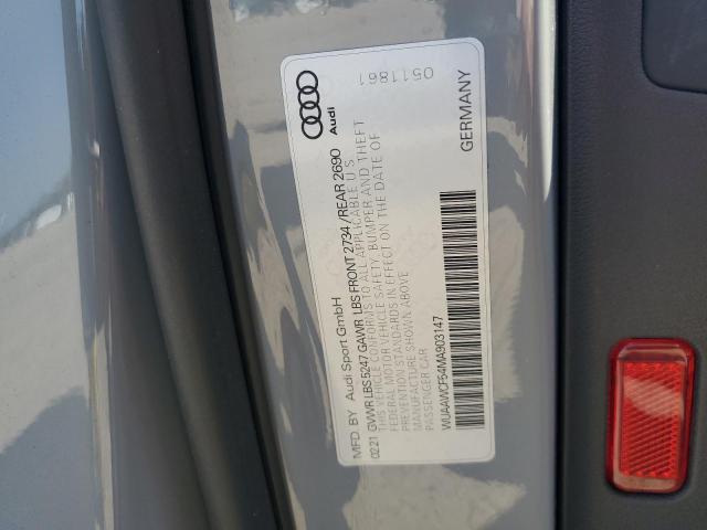 2021 AUDI RS5 WUAAWCF54MA903147
