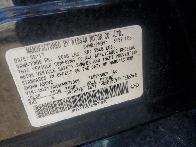 2017 INFINITI Q50 RED SP JN1FV7AR5HM871906