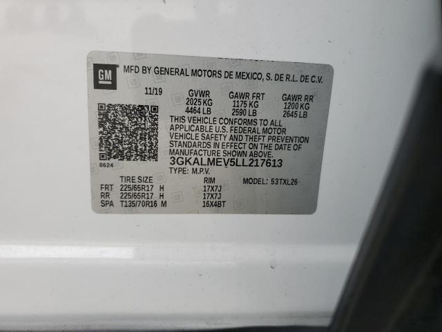 2020 GMC TERRAIN SL 3GKALMEV5LL217613