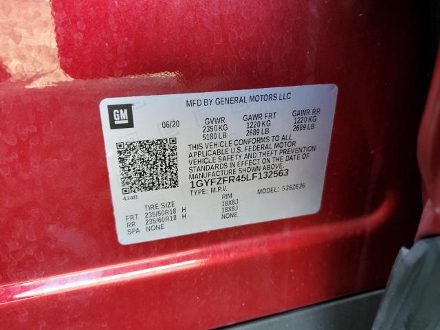 2020 CADILLAC XT4 SPORT 1GYFZFR45LF132563