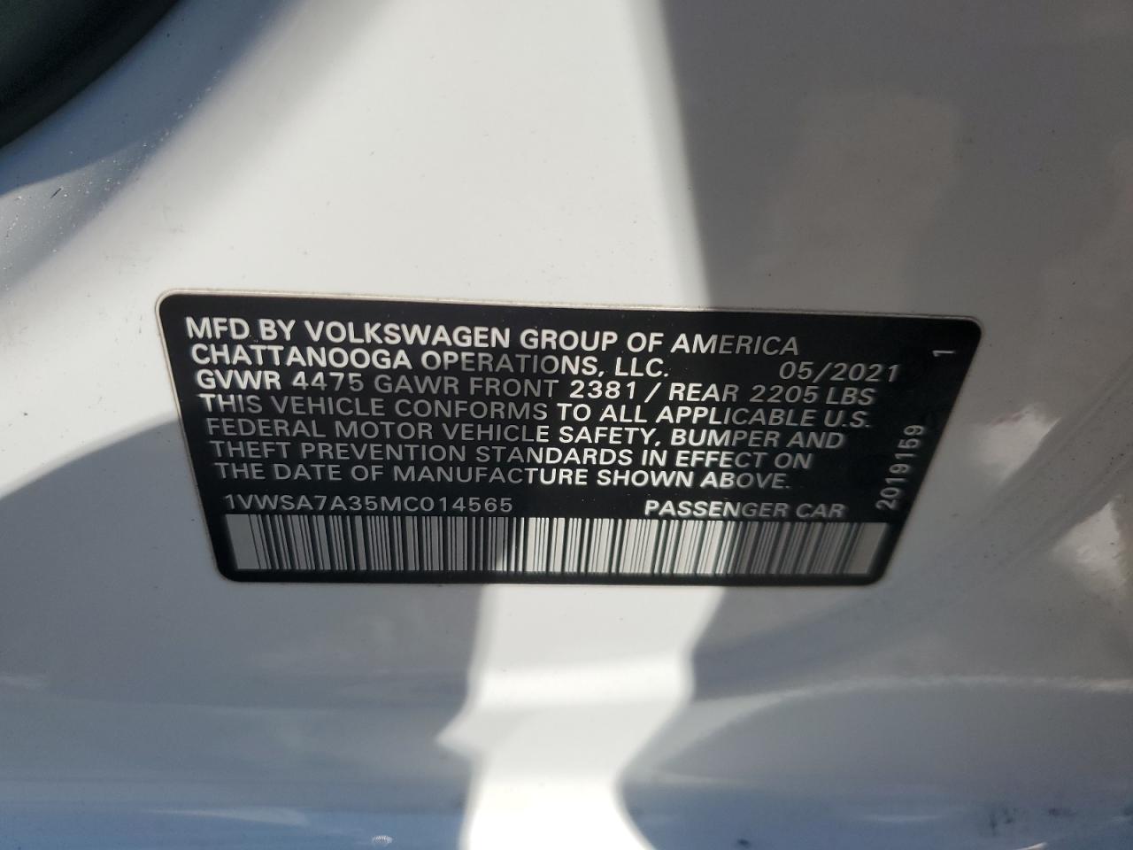 VOLKSWAGEN PASSAT SE