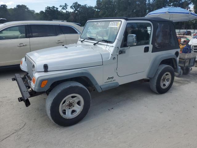 JEEP WRANGLER / 2005 silver 2dr spor gas 1J4F449SX5P364722 photo #1