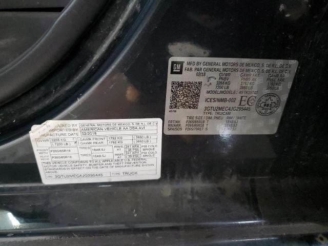 2018 GMC SIERRA K15 - 3GTU2MEC4JG295445