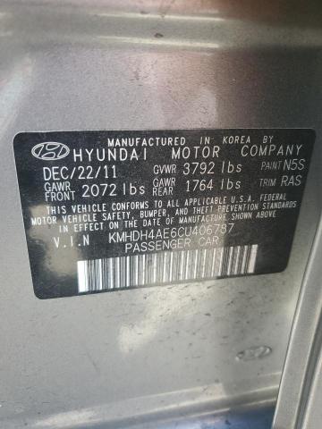2012 HYUNDAI ELANTRA GL - KMHDH4AE6CU406787