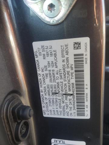 2017 HONDA CR-V TOURI - 2HKRW2H99HH623698