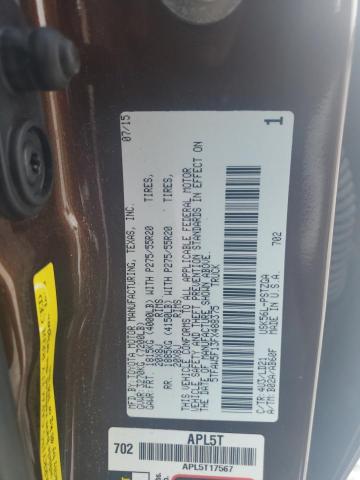 2015 TOYOTA TUNDRA CRE 5TFAW5F13FX488375