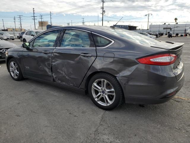 FORD FUSION TIT 2016 gray  hybrid engine 3FA6P0SU4GR154975 photo #3