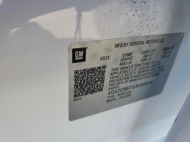 2018 CHEVROLET MALIBU LS - 1G1ZC5ST3JF210974