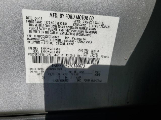 2015 FORD TAURUS SE 1FAHP2D82FG160073