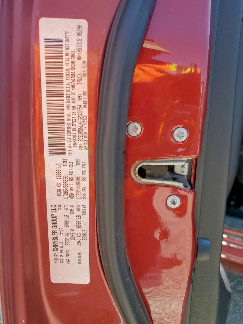 2014 RAM 2500 LARAM - 3C6UR5NLXEG233854