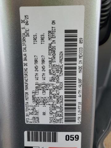 2025 TOYOTA TACOMA DOUBLE CAB - 3TMLB5JN2SM136225