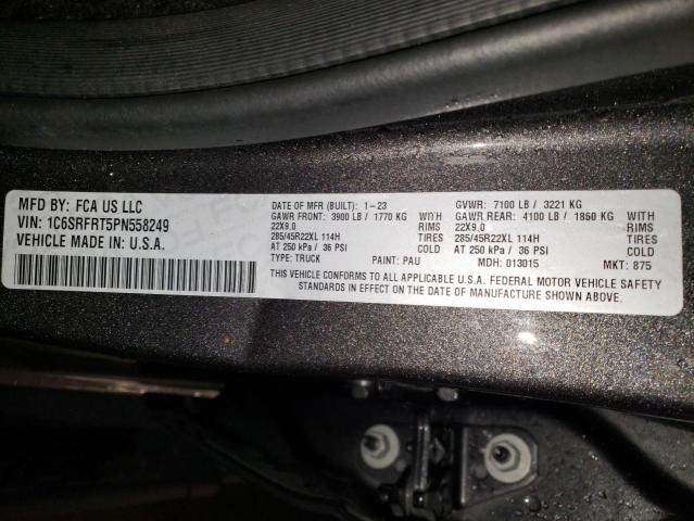 2023 RAM 1500 LARAM 1C6SRFRT5PN558249