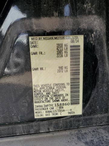 2015 NISSAN ALTIMA 2.5 #3280639442