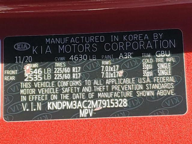 2021 KIA SPORTAGE LX - KNDPM3AC2M7915328