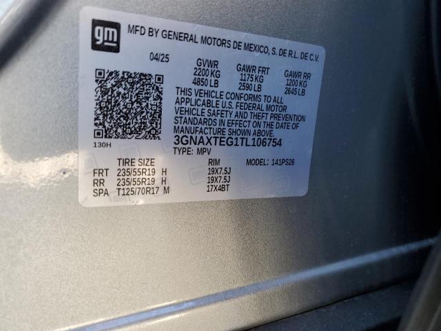 2026 CHEVROLET EQUINOX RS 3GNAXTEG1TL106754