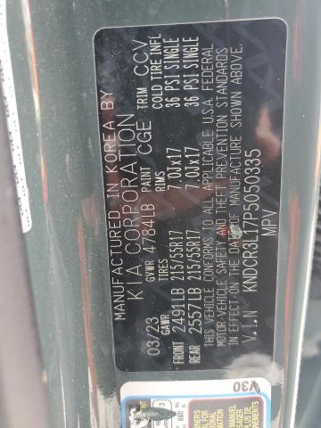 2023 KIA NIRO WIND KNDCR3L17P5050335