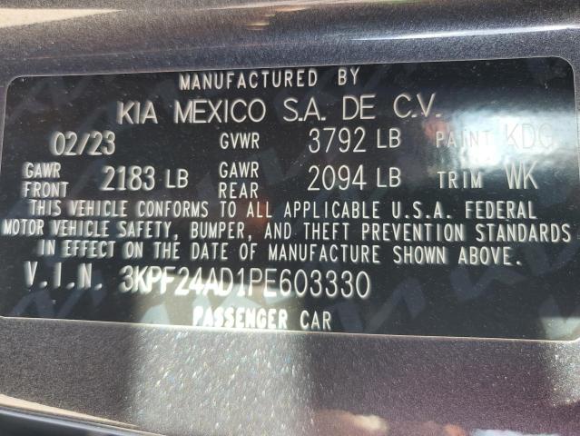 2023 KIA FORTE LX - 3KPF24AD1PE603330