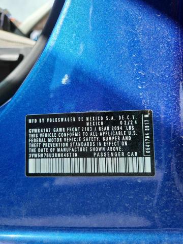 2024 VOLKSWAGEN JETTA S #3282538865