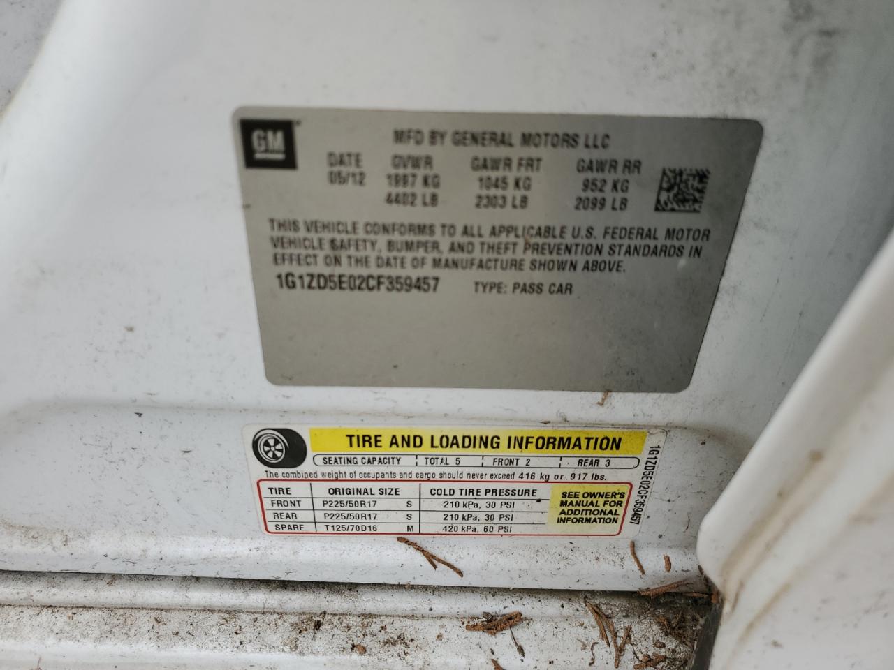 CHEVROLET MALIBU 2LT