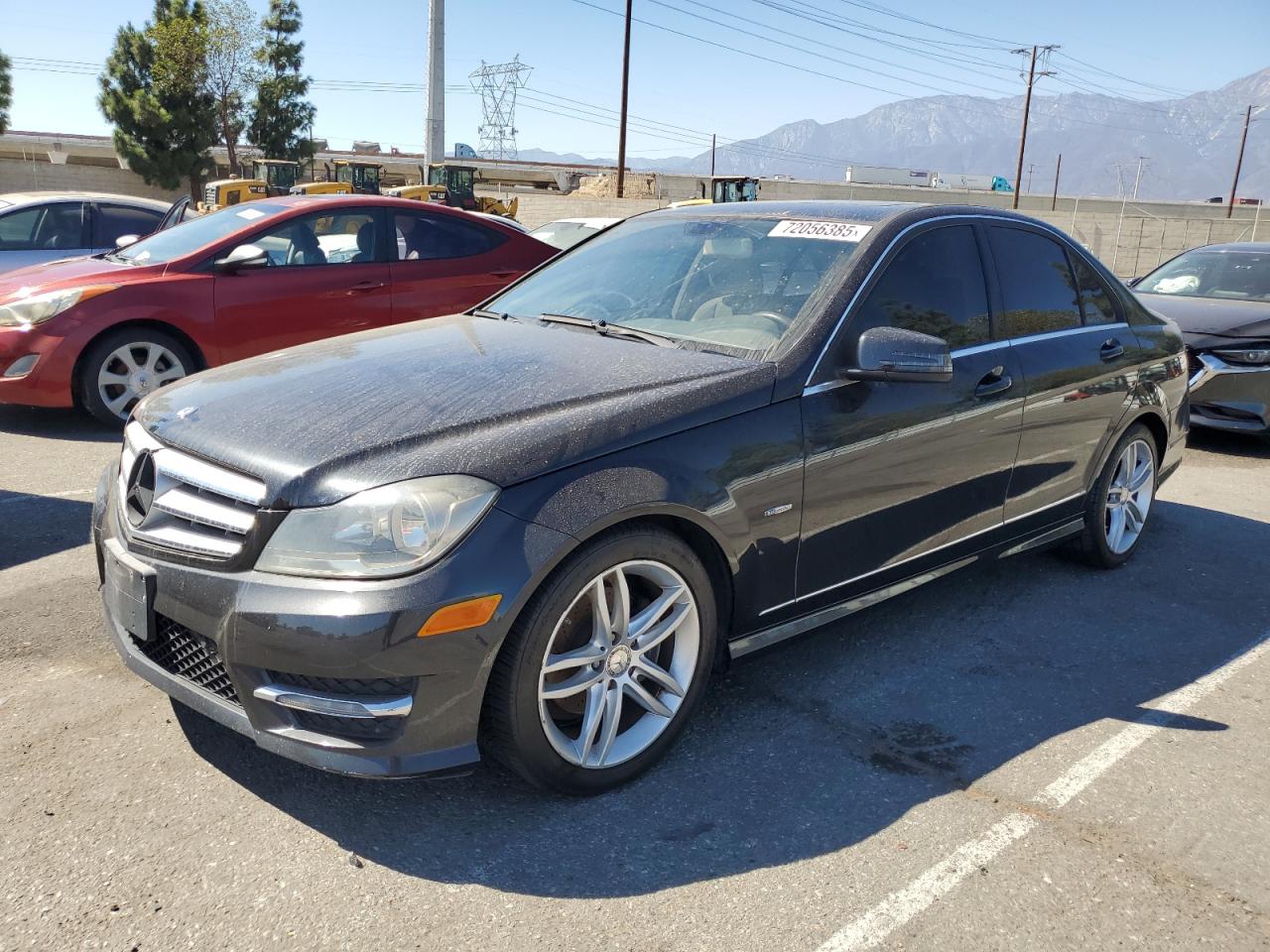Lot #3319260706 2012 MERCEDES-BENZ C 250