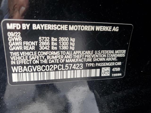 2023 BMW M850XI WBAGV8C02PCL57423