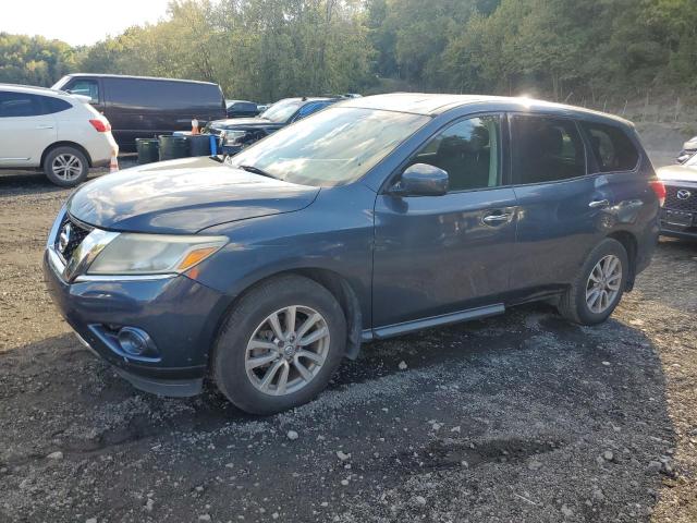 NISSAN PATHFINDER 2014 blue  gas 5N1AR2MM7EC717600 photo #1