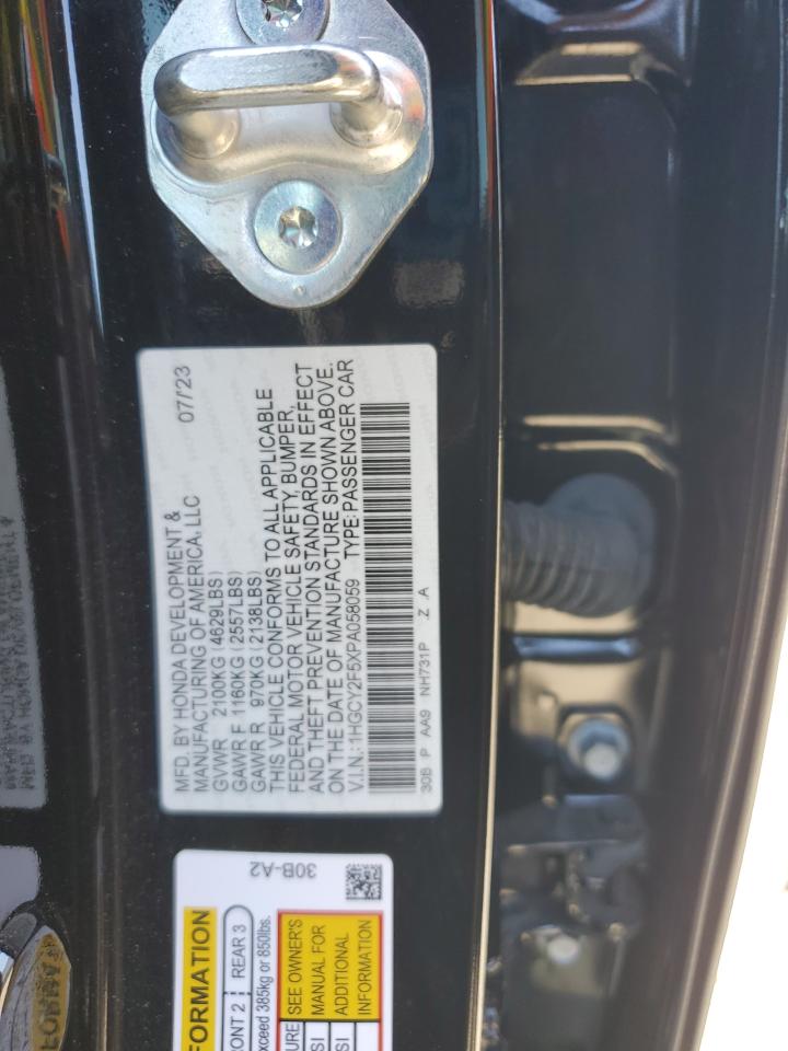 HONDA ACCORD HYBRID SPORT