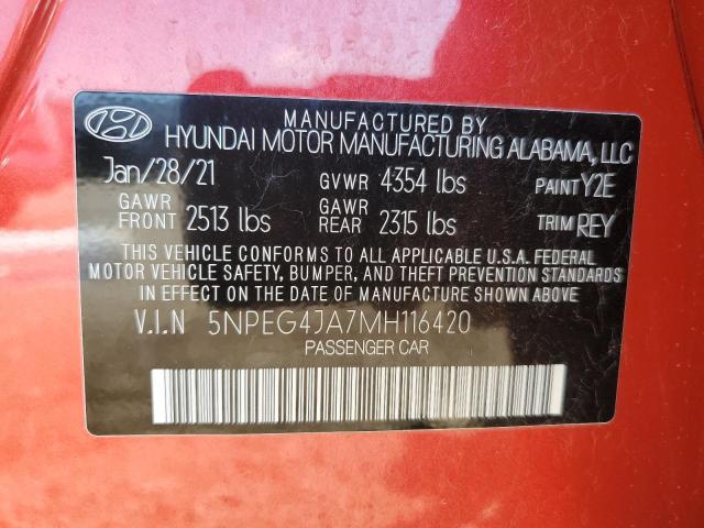 2021 HYUNDAI SONATA SE - 5NPEG4JA7MH116420