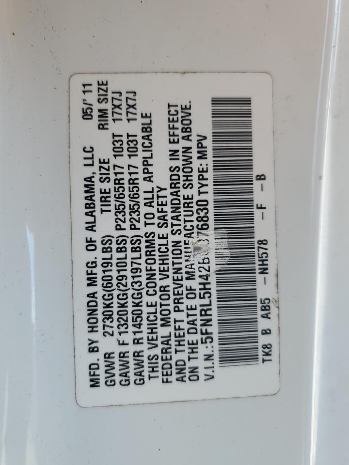 Lot #3270824445 2011 HONDA ODYSSEY EX