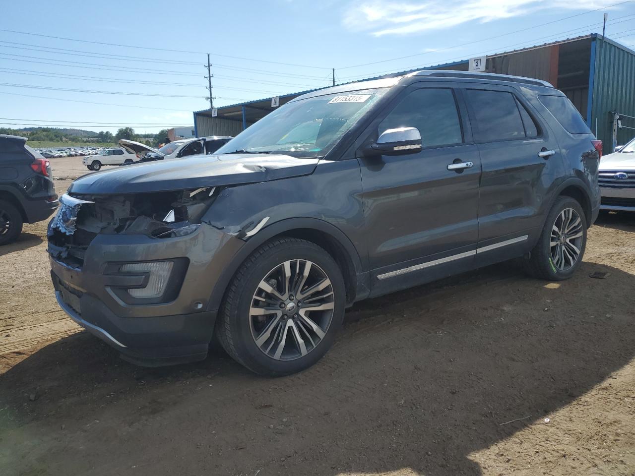 Lot #3302115120 2016 FORD EXPLORER P