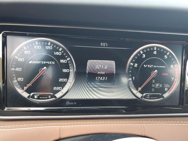 2017 MERCEDES-BENZ S 65 AMG WDDXK7KBXHA021420