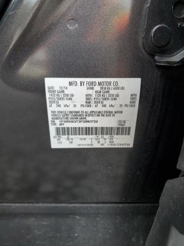 2015 FORD EXPLORER S - 1FM5K8GT3FGB63722