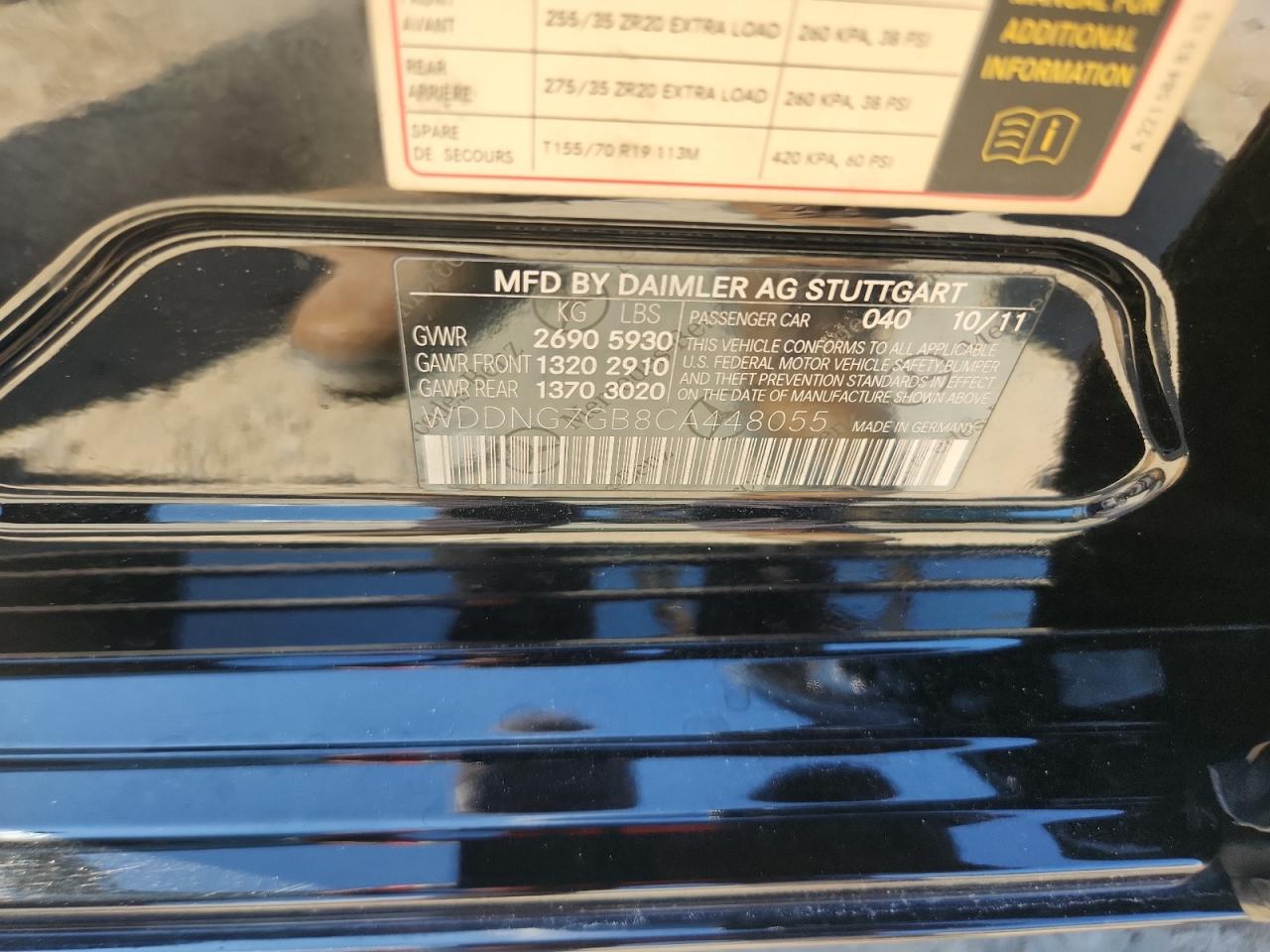 MERCEDES-BENZ S-CLASS S600