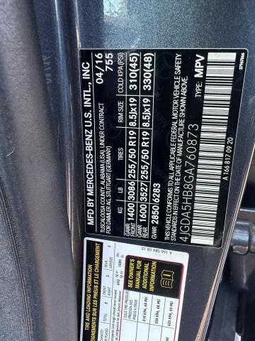 2016 MERCEDES-BENZ GLE 350 4M 4JGDA5HB8GA760873