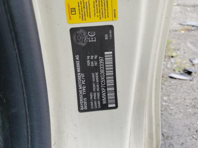 2016 MINI COOPER S WMWXP7C5XG3B33397