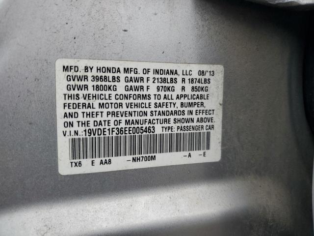 2014 ACURA ILX 20 - 19VDE1F36EE005463