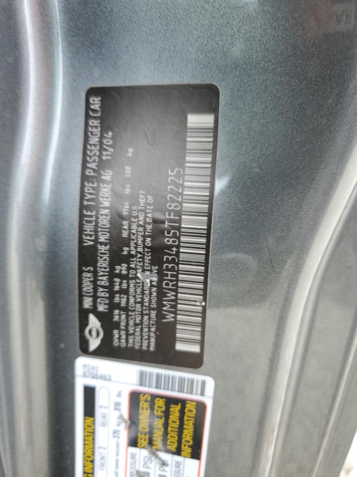 Lot #3318184949 2005 MINI COOPER S