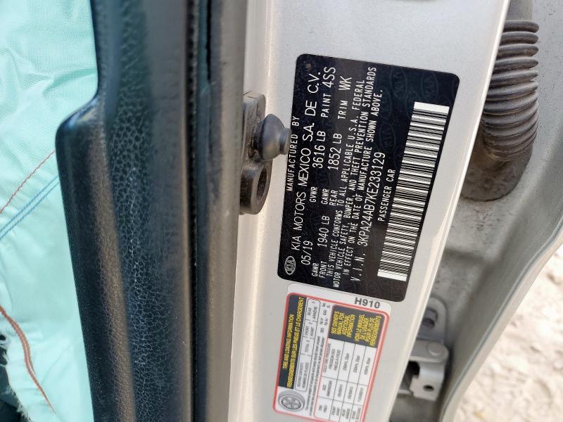 2019 KIA RIO S 3KPA24AB7KE233129