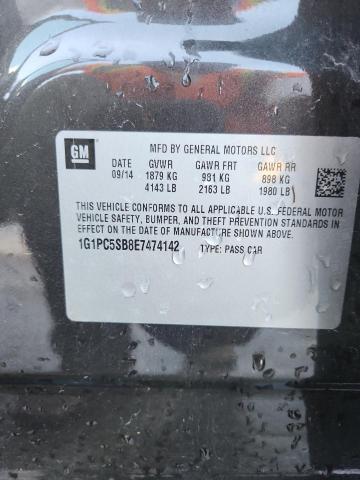 2014 CHEVROLET CRUZE LT - 1G1PC5SB8E7474142