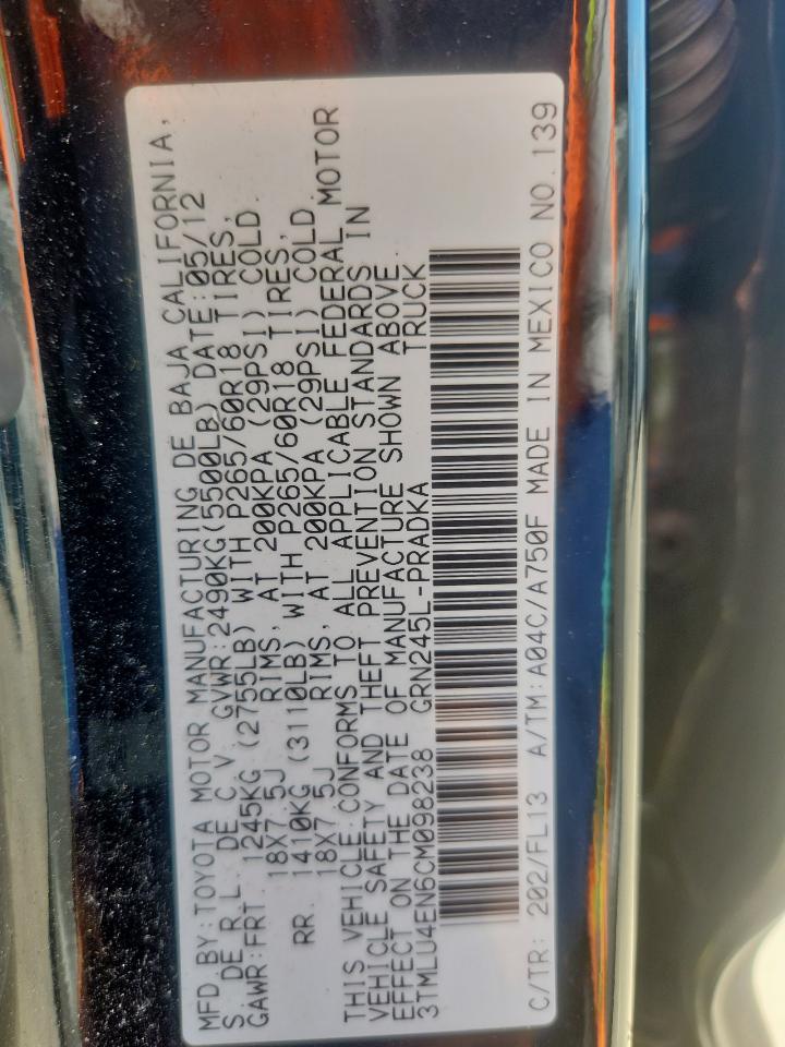 TOYOTA TACOMA DOUBLE CAB