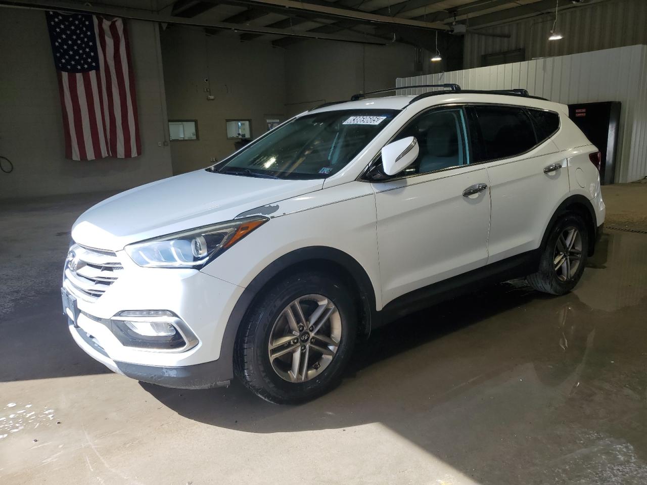 Lot #3304566476 2017 HYUNDAI SANTA FE S
