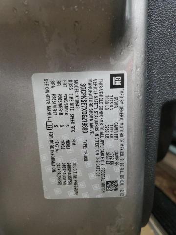 2013 CHEVROLET SILVERADO - 3GCPKSE7XDG279890