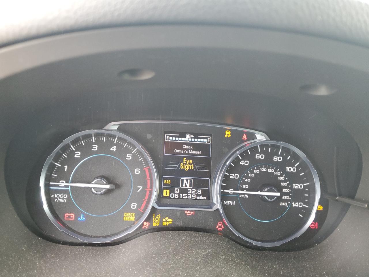 SUBARU FORESTER 2.5I TOURING