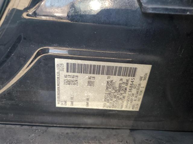 2020 NISSAN MAXIMA SR 1N4AA6EV7LC368645