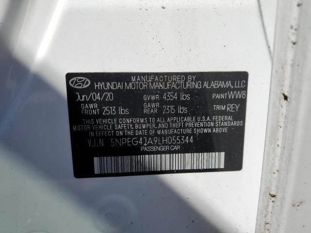 2020 HYUNDAI SONATA SE 5NPEG4JA9LH055344