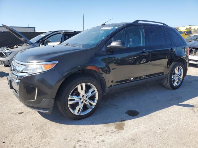 FORD EDGE SEL 2013 black 4dr spor gas 2FMDK4JC5DBB56238 photo #1