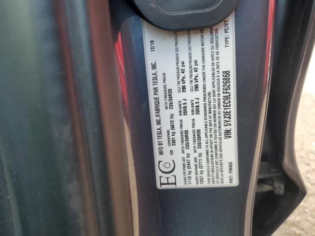 2020 TESLA MODEL 3 - 5YJ3E1EC9LF626868