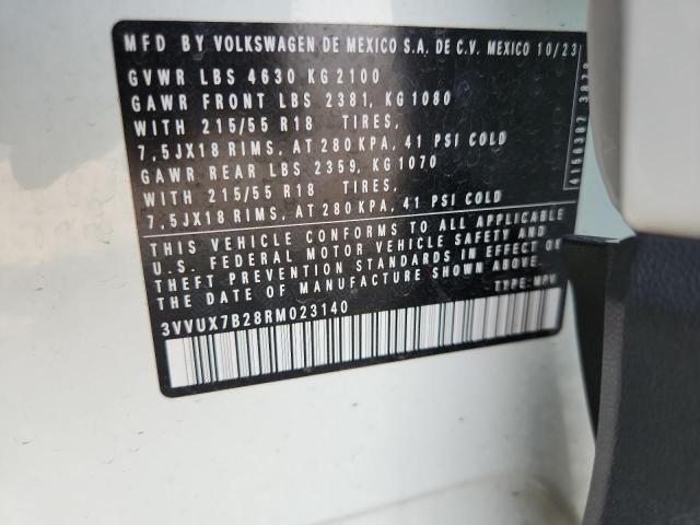 2024 VOLKSWAGEN TAOS SE #3285979797